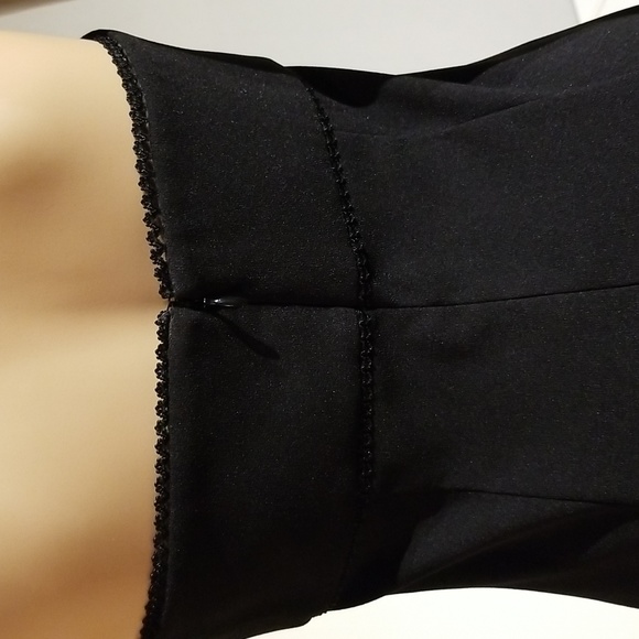 Vintage Strapless Little Black Dress by Algo Petite / Sz 4 / Black - Picture 10 of 17